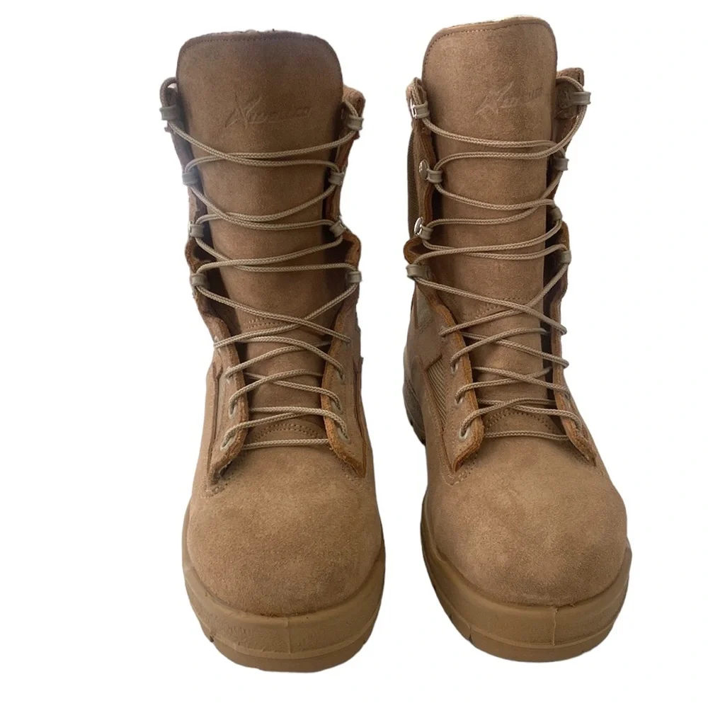 Wellco Suede Steel Toe Army Military Boots